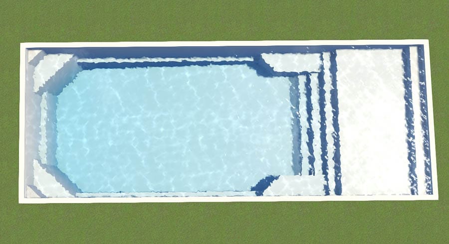 Astoria Latham Fiberglass Pool