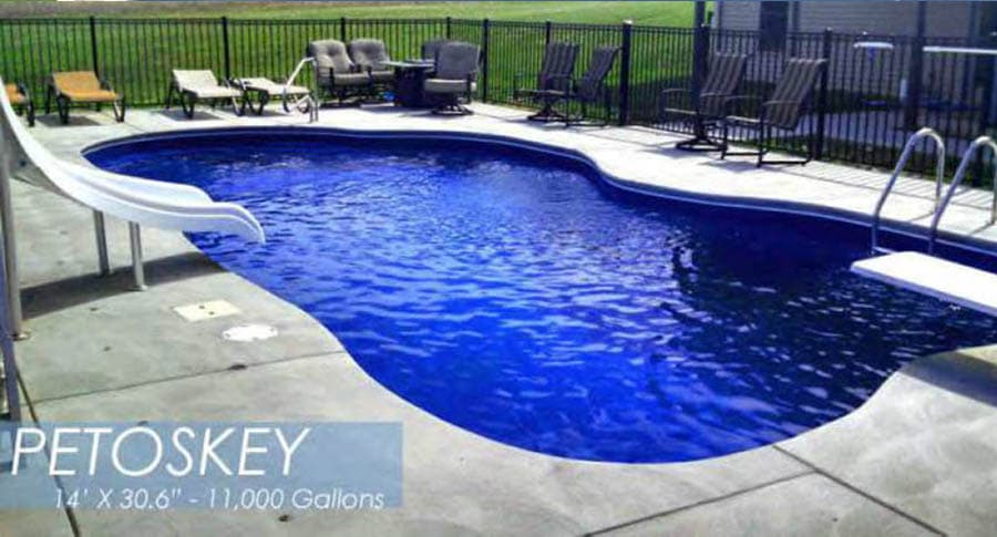 Axiom Latham Fiberglass Pool