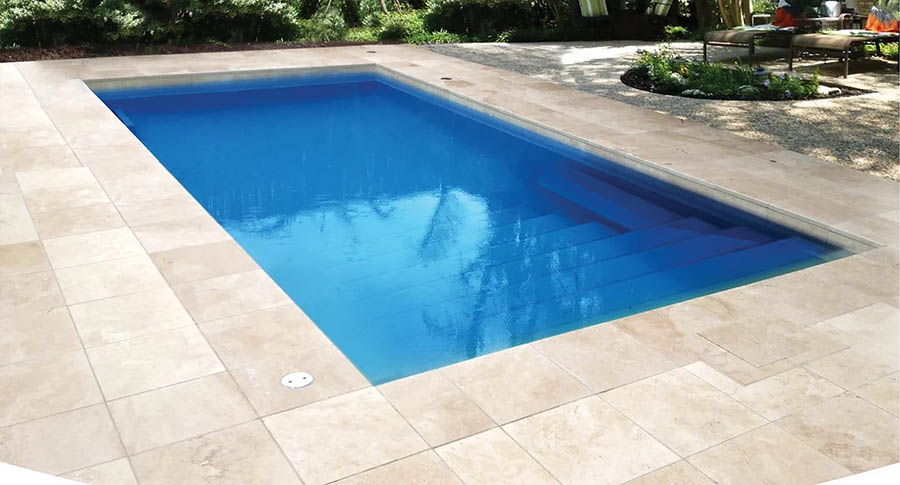 Aruba Latham Fiberglass Pool